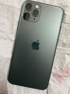 iPhone 11 pro max with orgnl charger and handfree Sims working