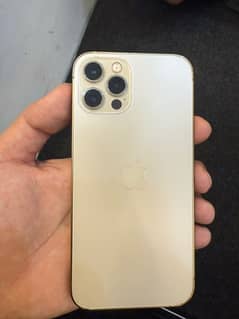 Iphone 12 pro golden color 4 month sim working 128gb