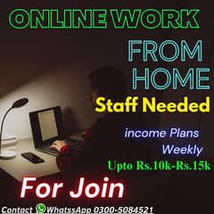 online work available