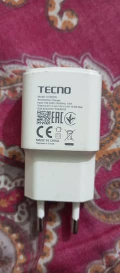 tecno charger 18w original