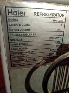 medium size haier refrigerator  best condition