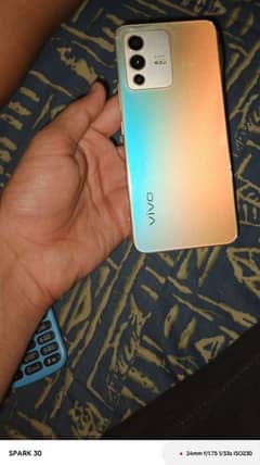 vivo v23 5g 12+8/256gb only mobile 10/10 official pta approved