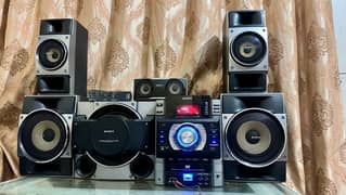 sony gn1300d mini hifi components home theatre deck speakers