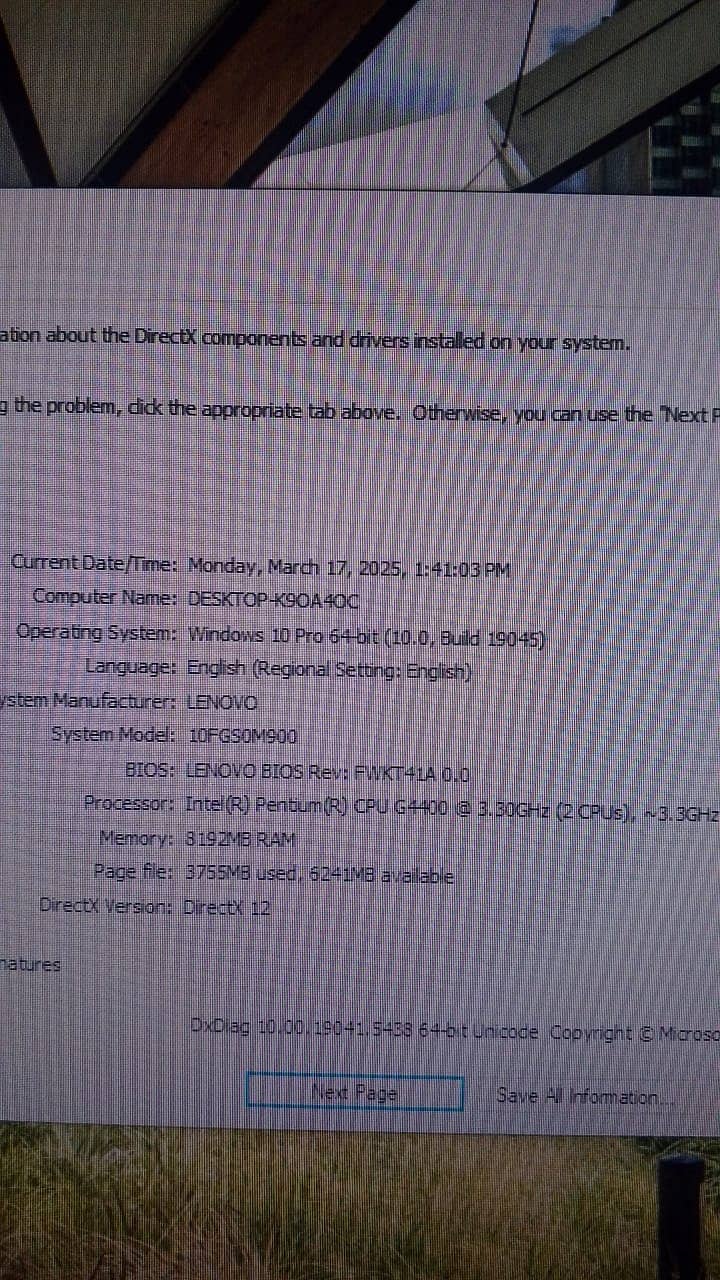 Lenovo intel g4400 Desktop 2.50ghz processor 2