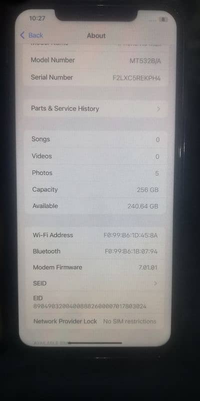 256gb xs max30000 1