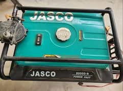 Jasco 8000D-b 6.5kVA Generator (Green Series), Gas kit installed.