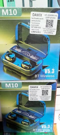 BT wireless v5.3 M10 contact number 03158304251