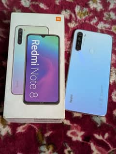 Redmi note 8 official dual sim pta approved 4/64gb