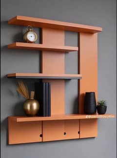 wall hang shelve rag