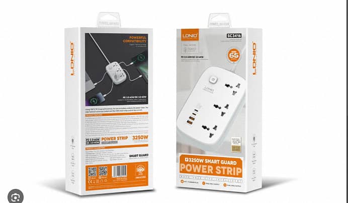 100% Original LDNIO SCW3451 WIFI Smart Universal Power Strip 3 Outlet 2