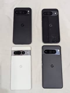 Google Pixel 9 Pro XL, Pixel 9, Pixel 8pro, Pixel 7pro