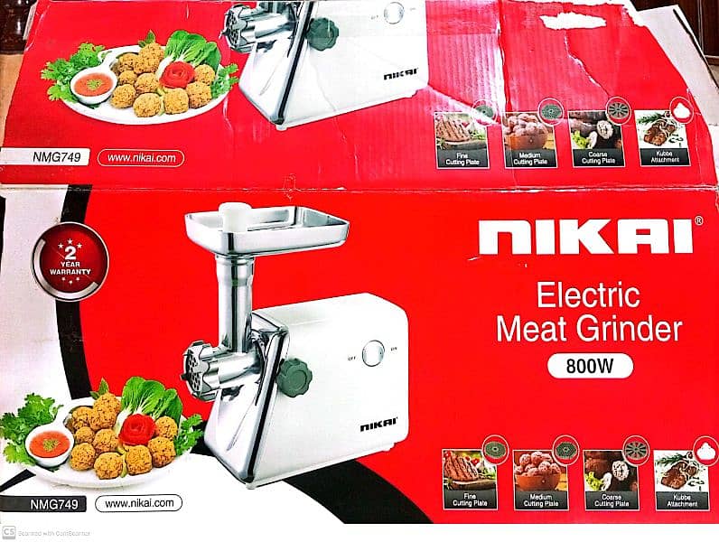 Nikai Electric meat grinder brand new 0