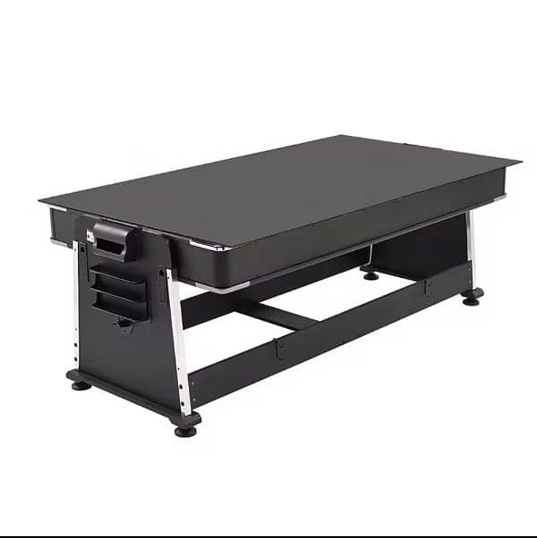 4 IN 1 TABLE TENNIS TABLE AIR HOCKEY POOL BILLIARD TABLE DINING TABLE 4
