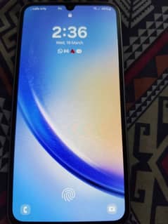 samsung A34 5g just box open 8/256