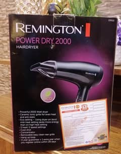 Brand new Remington hair dryer. .