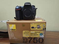 nikon D-750(package deal)