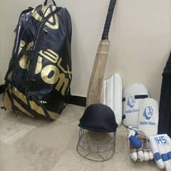 cricket hardball kit for adults and teenagers