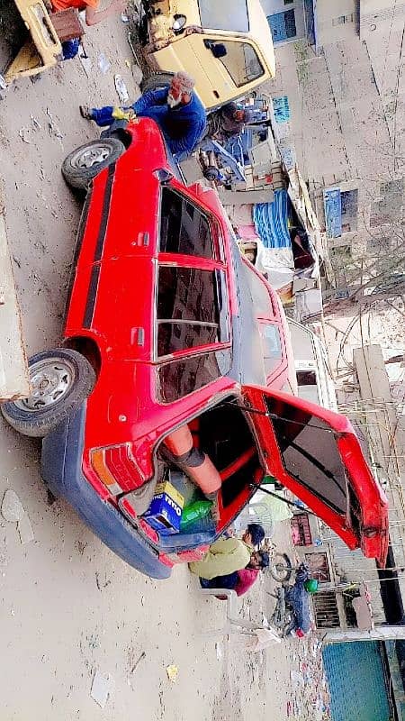 Suzuki Khyber 1993 golden number 5