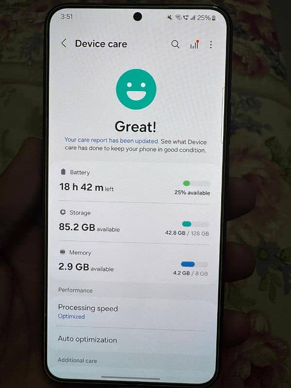 Samsung s22 plus 8/128 pta approved 7