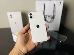 Iphone 11 128GB PTA Approved with box charger As like gift