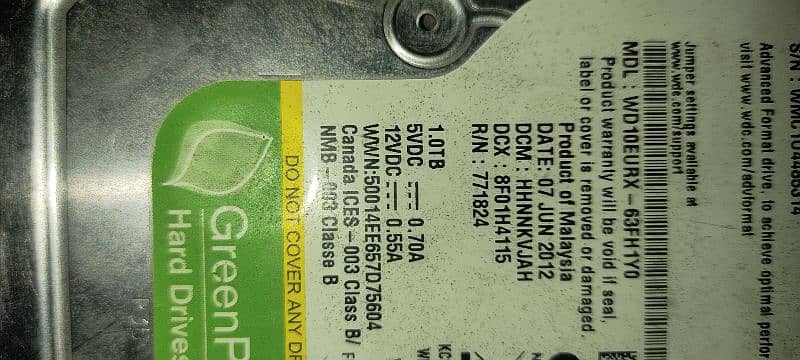 1 TB Hard drive Available for sale 2
