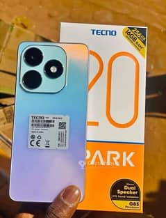 Tecno Spark 20 8+8GB 256GB 10/10 Condition All accessories