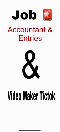 Accountant & video maker