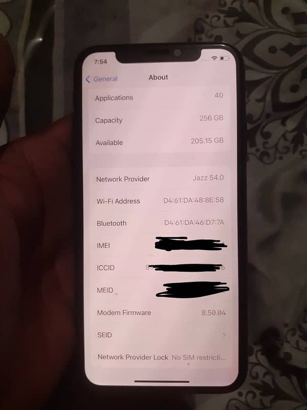 Iphone X 256GB non pta (factory unlocked) 3