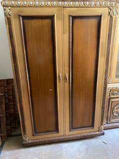 wooden Almari Deco paint double Door