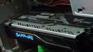 Sapphire rx 580 4gb 100% okay piece