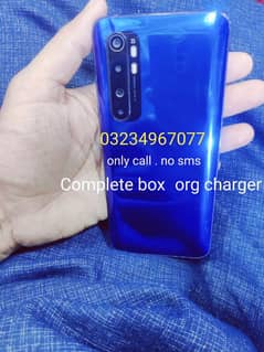 mi note 10 lite/ 8/128. Original box charger