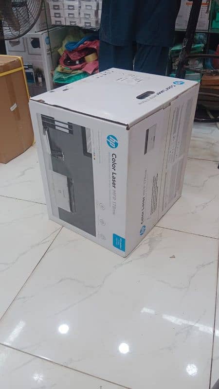 hp color laserjet MFP 178nw new box open condition. 0