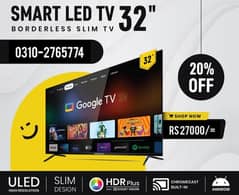 32 inches Smart LED TV