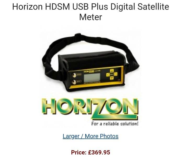 Horizon HDSM-USB Plug Digital Setelite Meter 0
