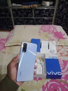 Vivo Y20 4 64 full box 10/10