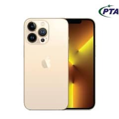 I phone 13 pro max with original box 128 GB  PTA approved