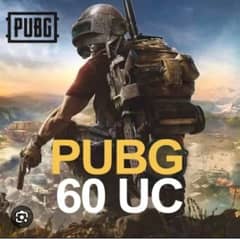 60 uc PUBG Global region WhatsApp num:03225060883