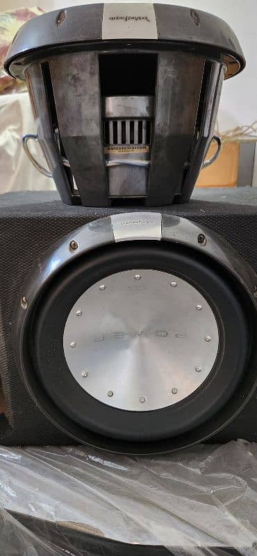 Rockford 2. woofers amplifier rockford mono-block 0