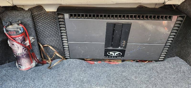 Rockford 2. woofers amplifier rockford mono-block 1