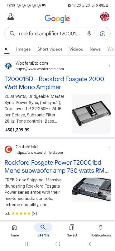 Rockford 2. woofers amplifier rockford mono-block 4