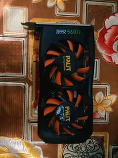 Geforce GTX 560ti 2GB graphics card