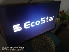 Eco star Led 32 inch 100℅ genuine with original accessories & remote