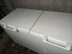 Haier deep double door freezer