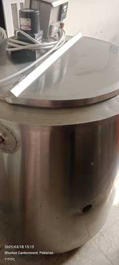 GAS MILK BOILER FOR SALE