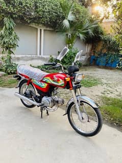 Honda CD70 2023Model total original 12000km use just best for 2024