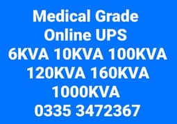 Medical Grade Online UPS 100KVA 120KVA 160KVA 200KVA 300KVA 600KVA 6kv