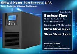 Lithium-ion LifePO4 UPS 5KVA 6KVA 3KVA