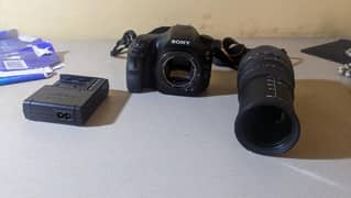 Like Brand New DSLR Camera Sony A58 With 70 300mm Lens For Sale