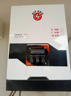 sinewAve  7kw solar inverter for sale urgent exchange 10kv