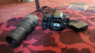 DSLR For Sale Kit with 70-300mm Zoom Lens, Sony -A58  Good Deal